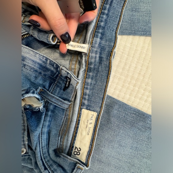 Rag & Bone Ankle Skinny Jeans - Picture 4 of 4